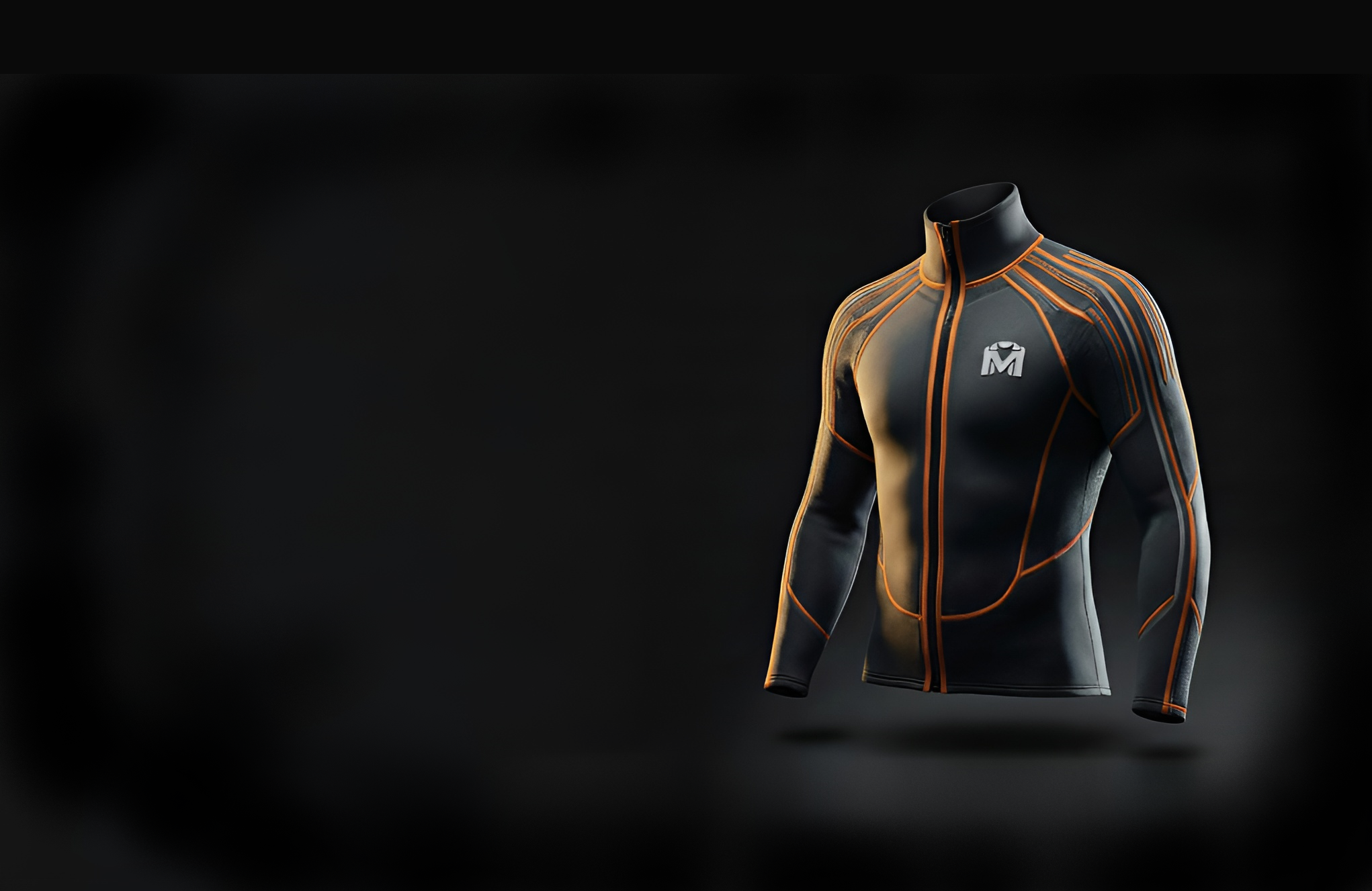 Modello 3D della tuta